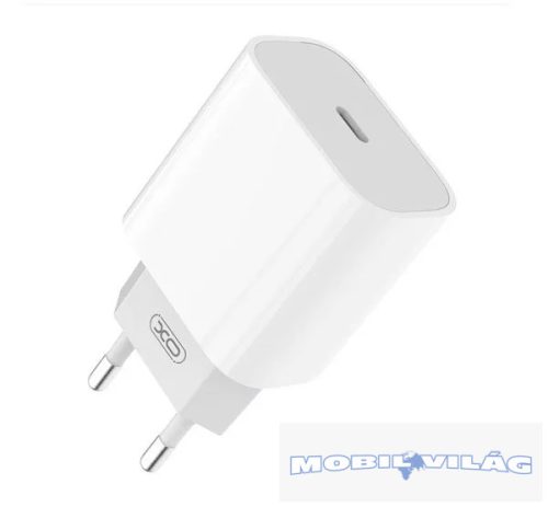 XO-L77(EU) Hálózati Töltő 20W; IPhone Lightning Kábelel