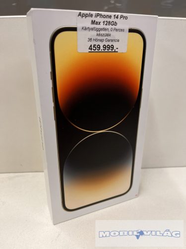 Apple iPhone 14 Pro Max 128GB Kártyafüggetlen,  -10% kedvezmény