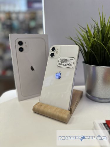 Apple iPhone 11 64GB Kártyafüggetlen 84% os Akku