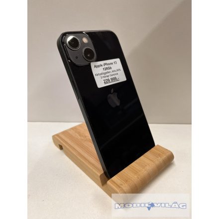 Apple iPhone 13 128GB Kártyafüggetlen Fekete Színben