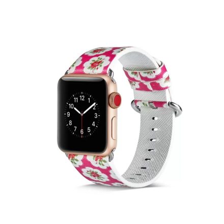 Apple Watch mintás bőr szíj F3
