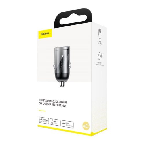 Baseus Mini Autós Töltő USB-A 4.5 A Max 33W