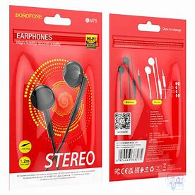 Borophone Earphones BM76 Jack Csatlakozóval