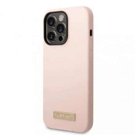 Guess MagSafe tok pink GUHMP14XSBPLP Apple iPhone 14 Pro Max készülékhez