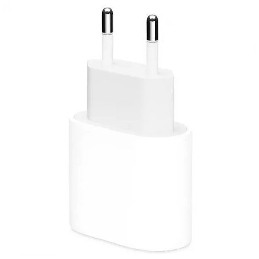 Apple Gyári Hálózati töltő adapter, 20W, USB Type-C aljzat, gyorstöltés, PD, fehér MHJE3ZM/A
