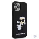 Karl Lagerfeld tok fekete KLHCP12M3DRKCNK Apple Iphone 12 / 12 Pro készülékhez