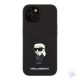 Karl Lagerfeld tok fekete KLHCP15SGKNPSK Apple Iphone 15 készülékhez