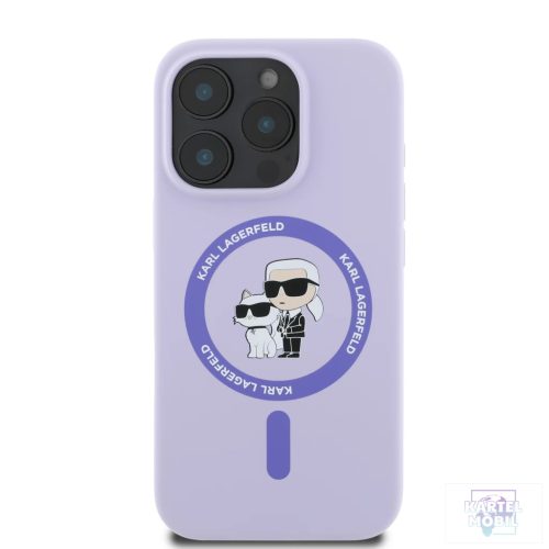 Karl Lagerfeld tok lila KLHMP16XSCMKCRHU Apple Iphone 16 Pro Max készülékhez