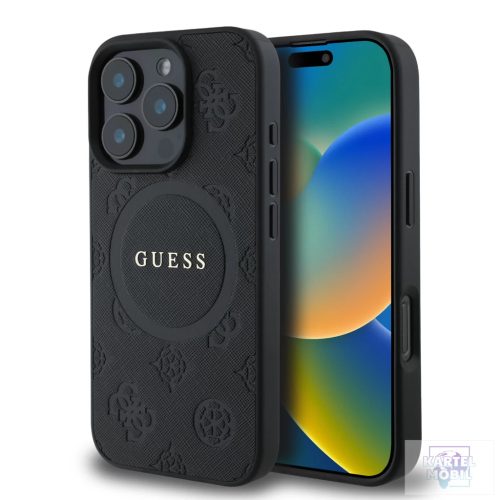 Guess tok Fekete Apple iPhone 16 Pro készülékhez GUHMP16LPSAPSMEK