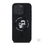 Karl Lagerfeld tok fekete KLHMP16LSCMKCRHK Apple Iphone 16 Pro készülékhez