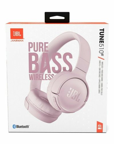 JBL Tune 510BT Bluetooth Fejhallgató Pink színben