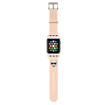 Karl Lagerfeld óraszíj pink KLAWMSLCP Apple Watch