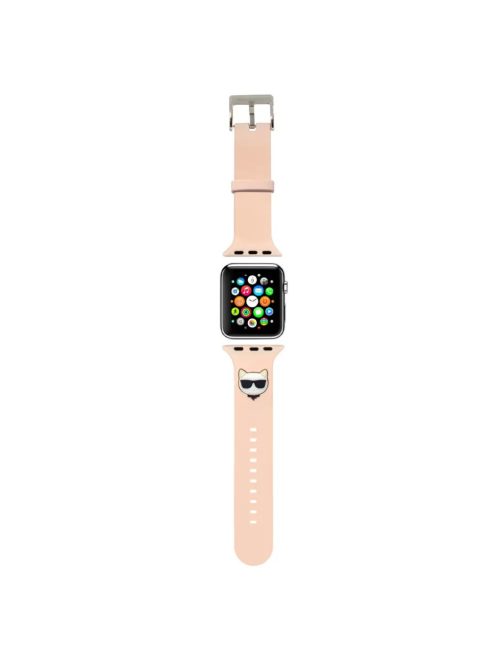 Karl Lagerfeld óraszíj pink KLAWLSLCP Apple Watch