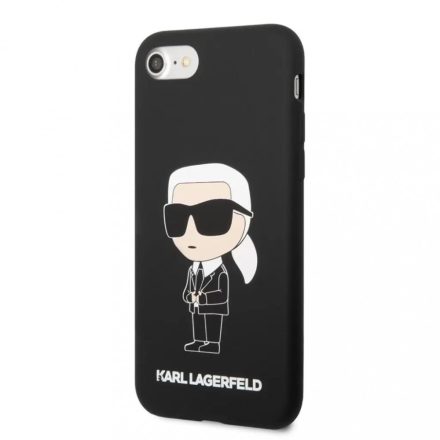Karl Lagerfeld tok fekete KLHCI8SNIKBCK Apple Iphone 7 / 8 / SE 2020 / SE 2022 készülékhez
