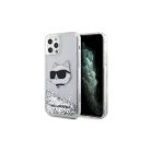 Karl Lagerfeld tok ezüst KLHCP12MLNCHCS Apple Iphone 12 / 12 Pro készülékhez