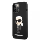 Karl Lagerfeld tok fekete KLHCP13LSNIKBCK Iphone 13 Pro készülékhez