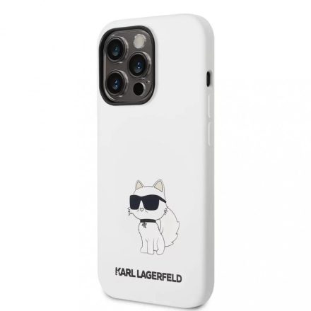 Karl Lagerfeld tok fehér KLHCP14LSNCHBCH Iphone 14 Pro készülékhez