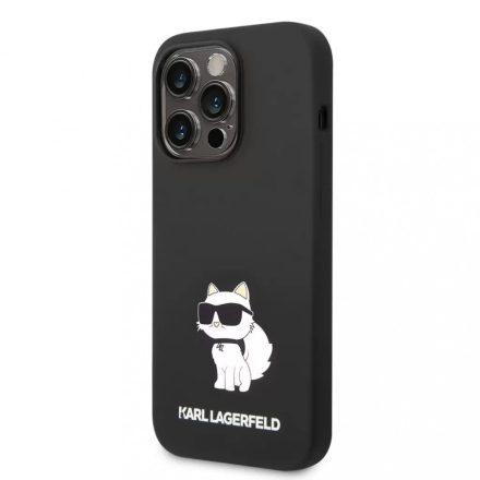 Karl Lagerfeld tok fekete KLHCP14LSNCHBCK Iphone 14 Pro készülékhez