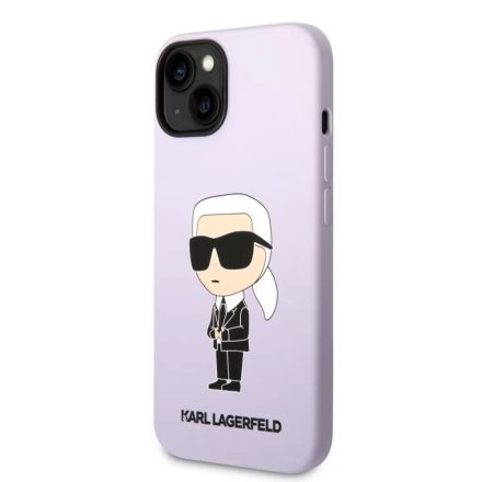 Karl Lagerfeld tok lila KLHCP14SSNIKBCU Apple Iphone 14 készülékhez
