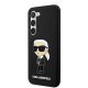 Karl Lagerfeld tok fekete KLHCS23MSNIKBCK Samsung S23+ készülékhez