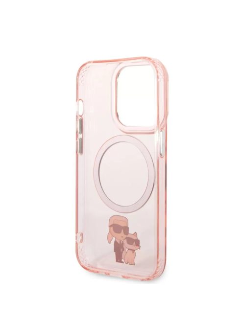 Karl Lagerfeld tok pink KLHMP14XHNKCIP Apple Iphone 14 Pro Max készülékhez