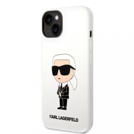 Karl Lagerfeld tok fehér KLHCP14SSNIKBCH Apple Iphone 14 készülékhez