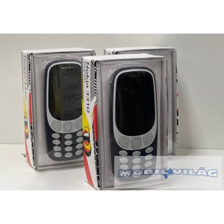 Nokia 3310 2017 Dual, Kártyafüggetlen, Fekete színben 