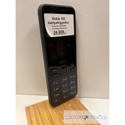 Nokia 150 2020 Dual Kártyafüggetlen fekete színben 