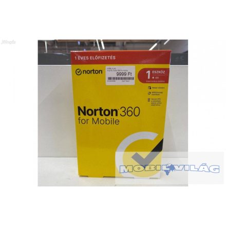 Norton Vírusírtó 1 éves előfizetés