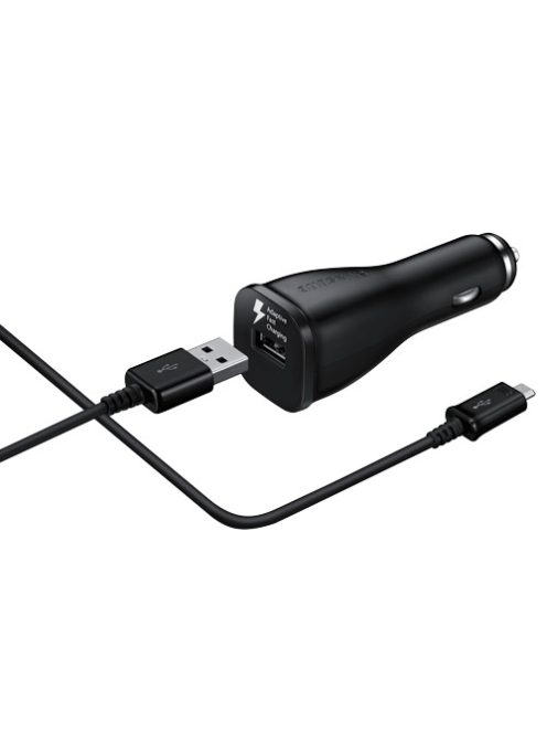 Samsung Autós USB-Micro töltő szett Fekete