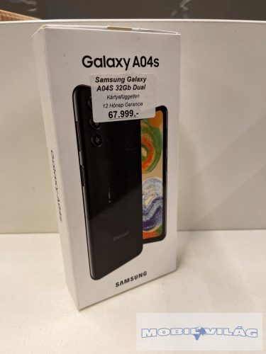 Samsung Galaxy A04s -10% kedvezmény