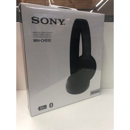 Sony WH-CH510 Bluetooth Headset Fekete színben 