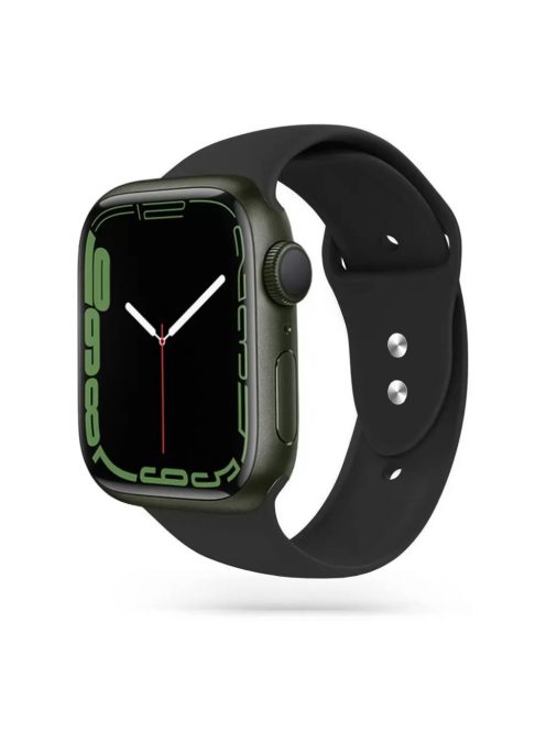  Tech-Protect ICONBAND szilikon óraszíj fekete Apple Watch 