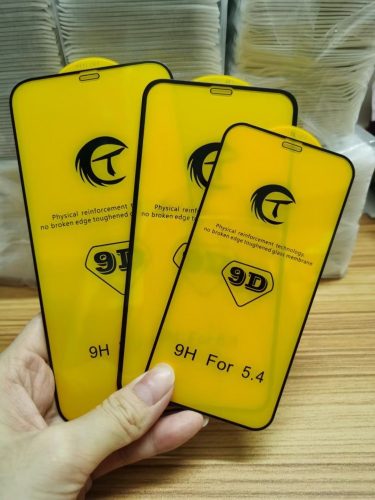 Tempered Glass 0.33 9D Black Tok barát kijelzővédő üveg XIaomi Redmi Note 8  Készülékhez