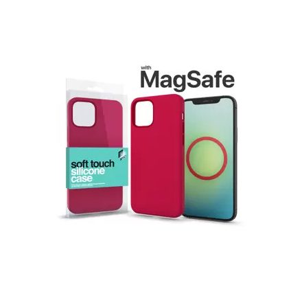 XPRO MagSafe Rögzítésű Soft Touch Szilikon tok Apple iPhone 14/ 14 Plus/ 14 Pro/ Pro Max Készülékhez Több színben