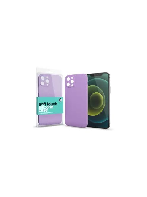 XPRO Soft Touch Szilikon Tok Slim (kamera védő szegéllyel ellátott) iPhone 12/ 12 Mini/ 12 Pro/ Pro Max Készülékhez Több Színben
