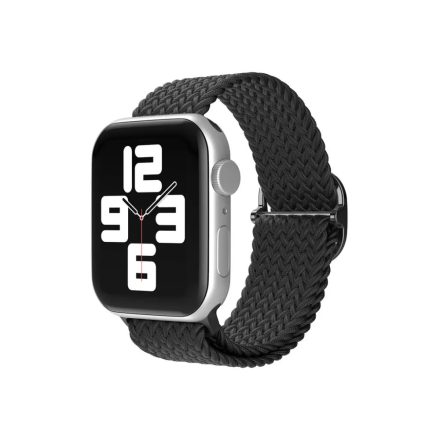 XPRO Apple Watch szőtt szövet körpánt Fekete
